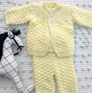 Vintage crochet Yazmin outfit 6m